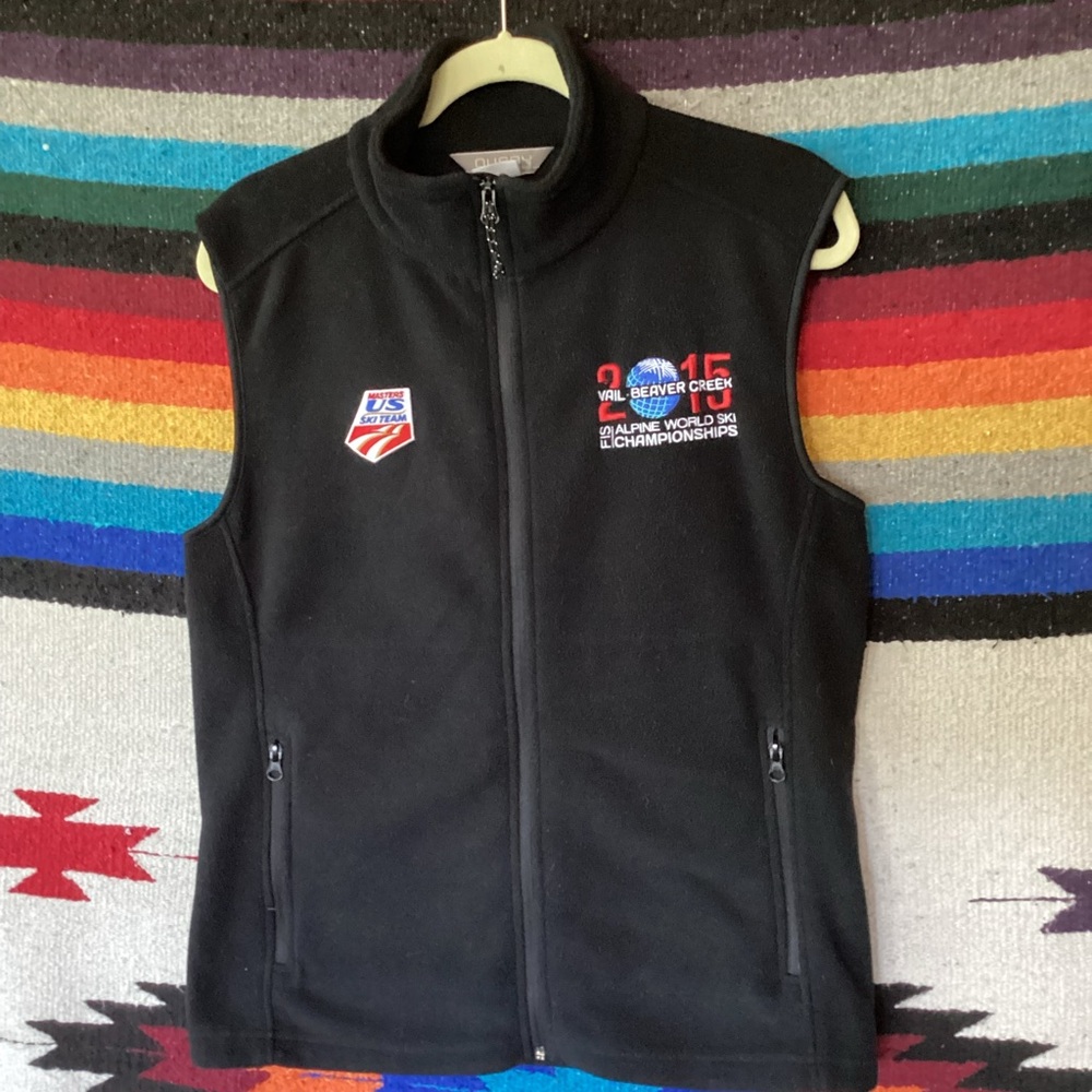 2015 FIS Alpine World ski championships masters US ski team Fleece Vest by Ouray
